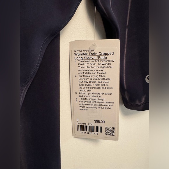 Wunder Under Cropped Long Sleeve Shirt - Picture 5 of 6